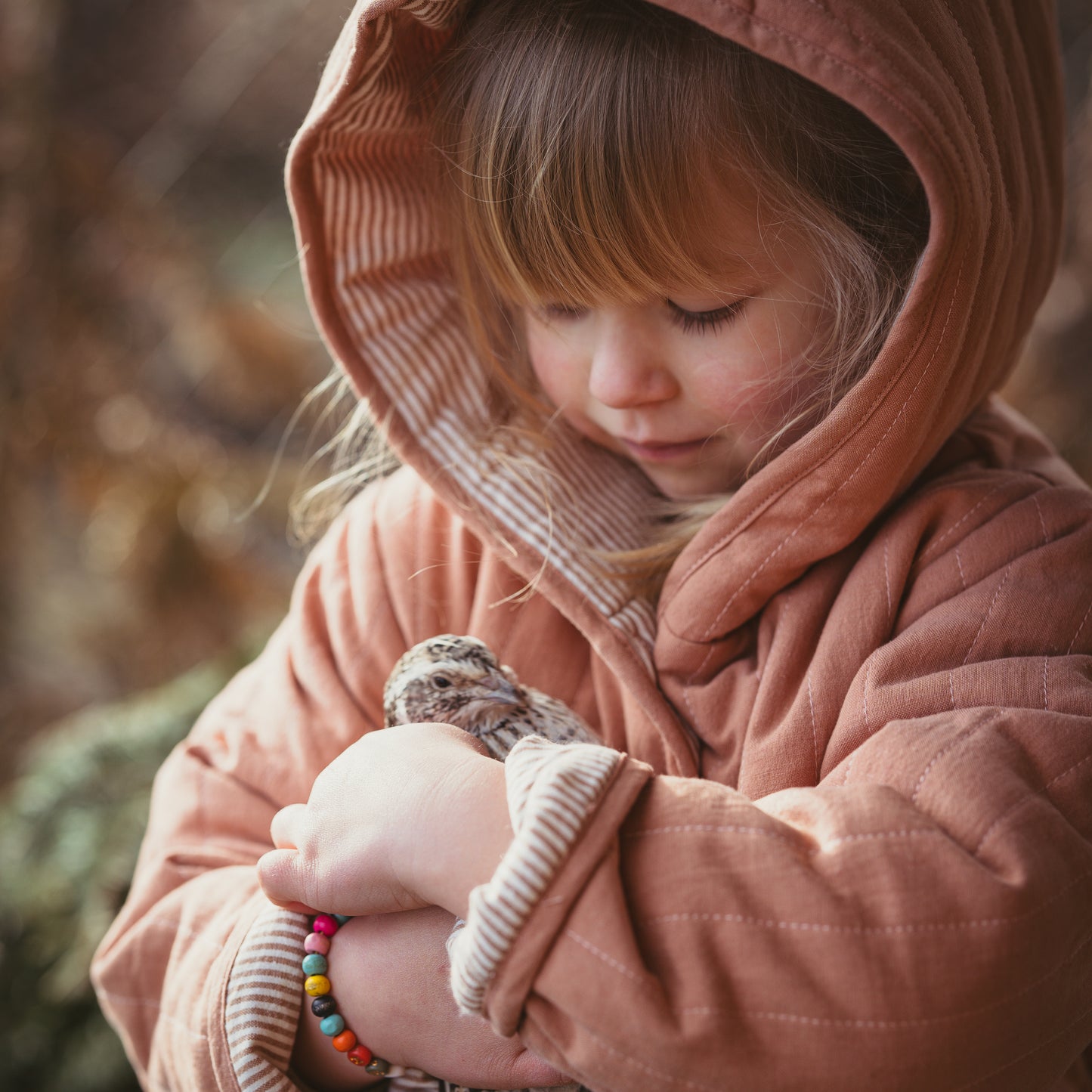 leichte Steppjacke mit Kapuze