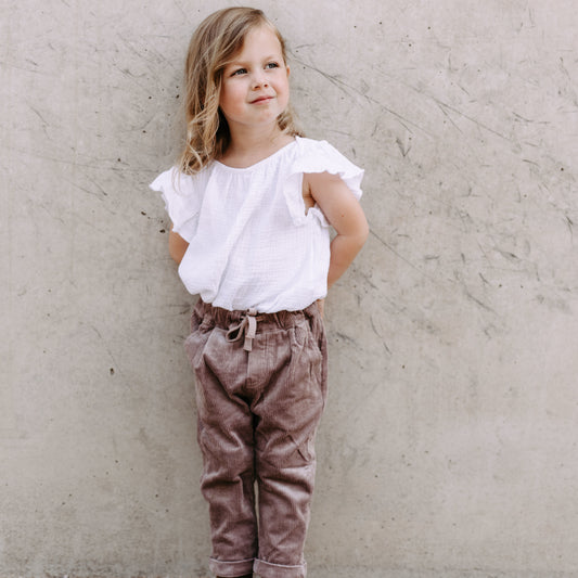 Cordhose mit Zugband