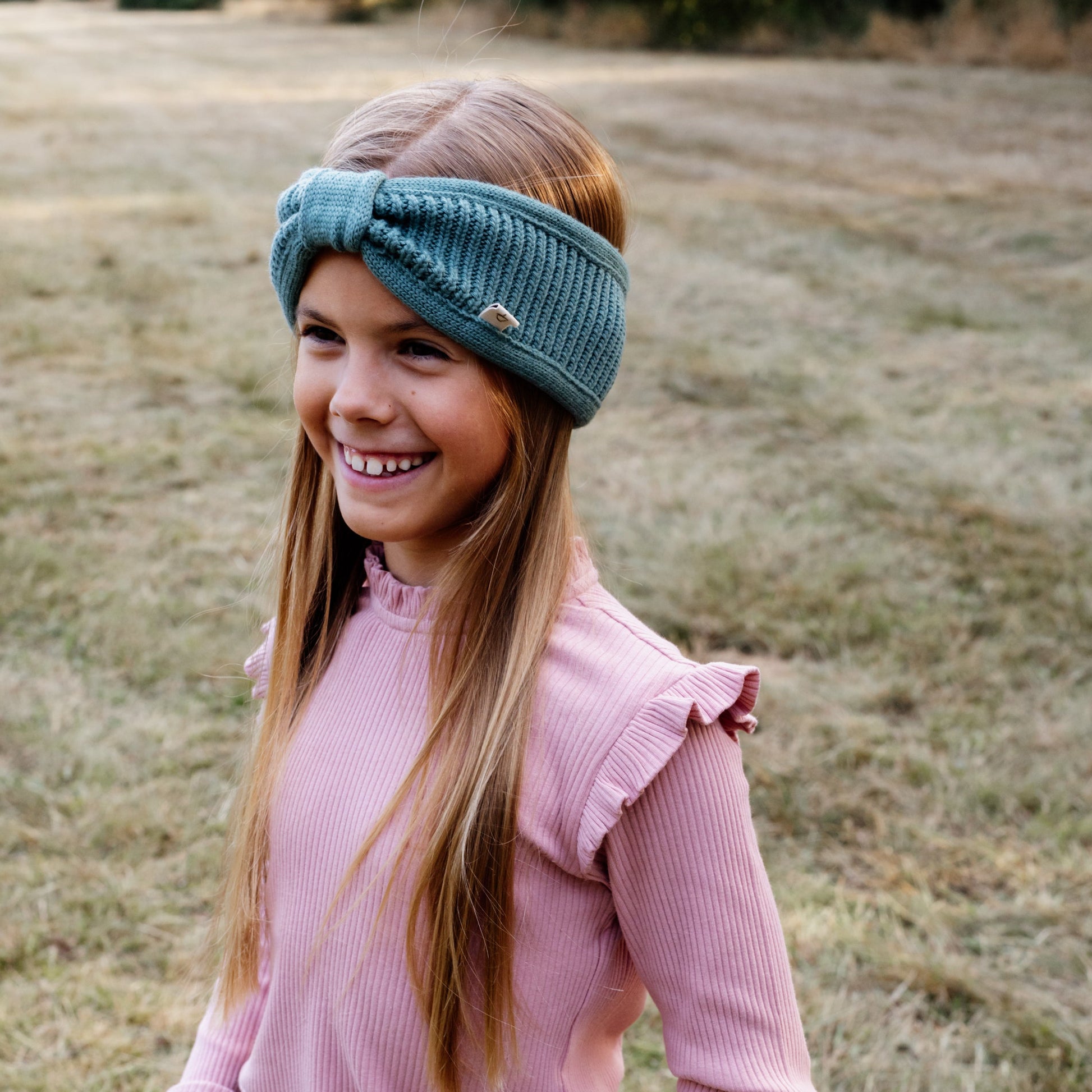 Oh Chapo Stirnband Merino salbei