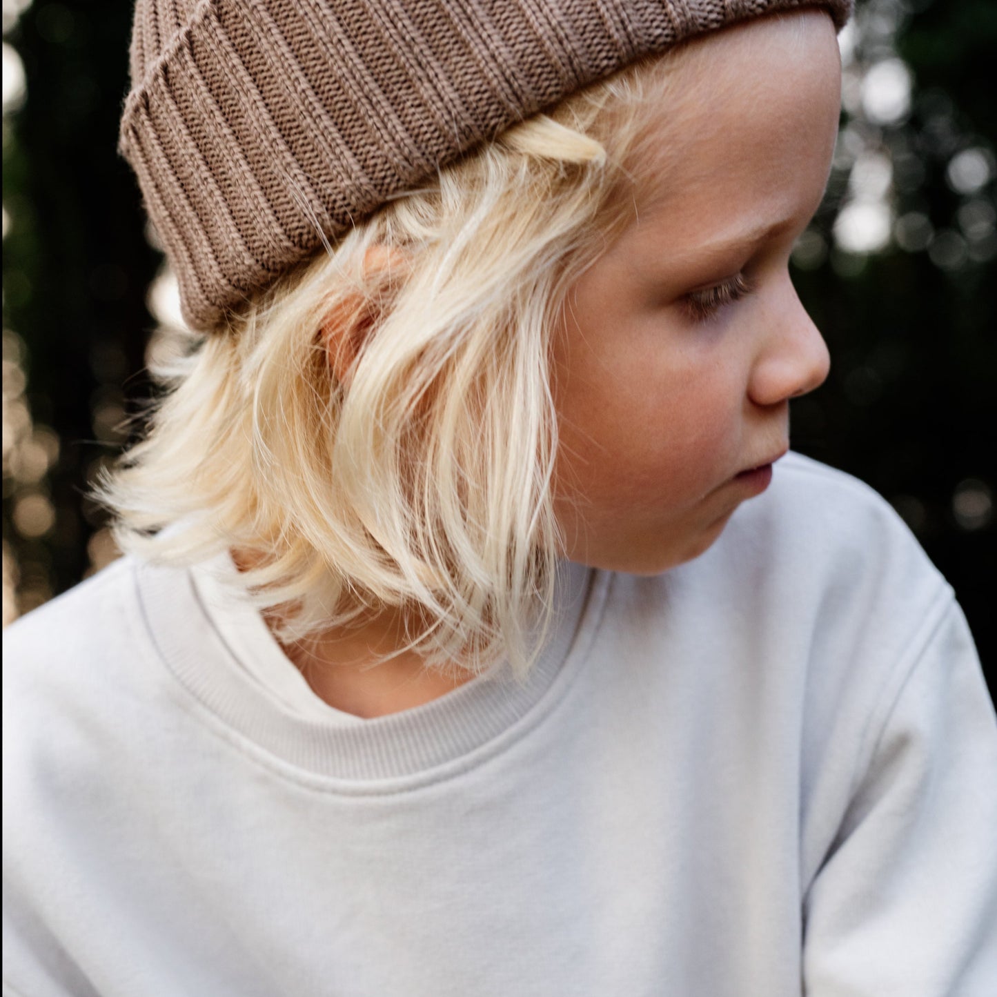 Sweatshirt beige Kinder Bio