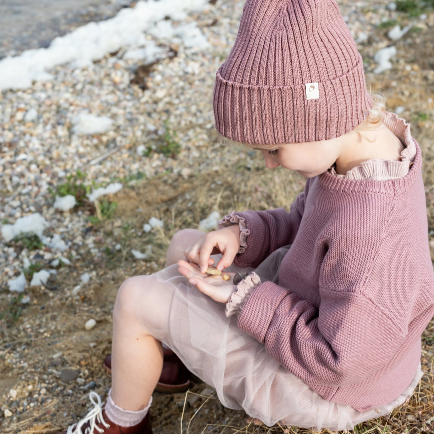 Strickpullover Merino Kinder