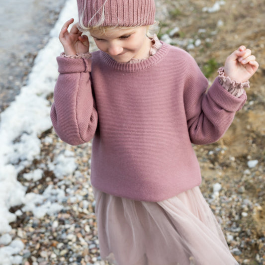 Strickpullover Merino Kinder