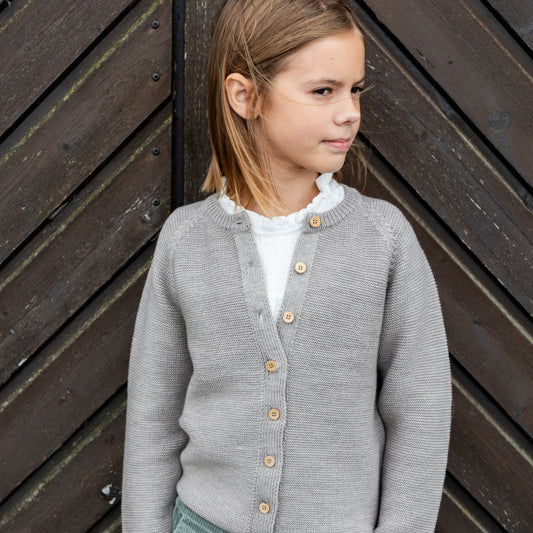 Merino Strickjacke Kinder