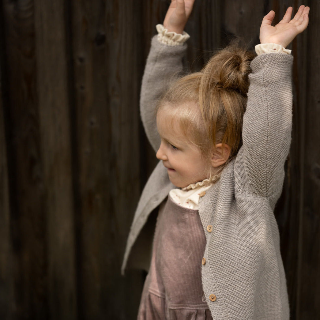 Merino Strickjacke Kinder