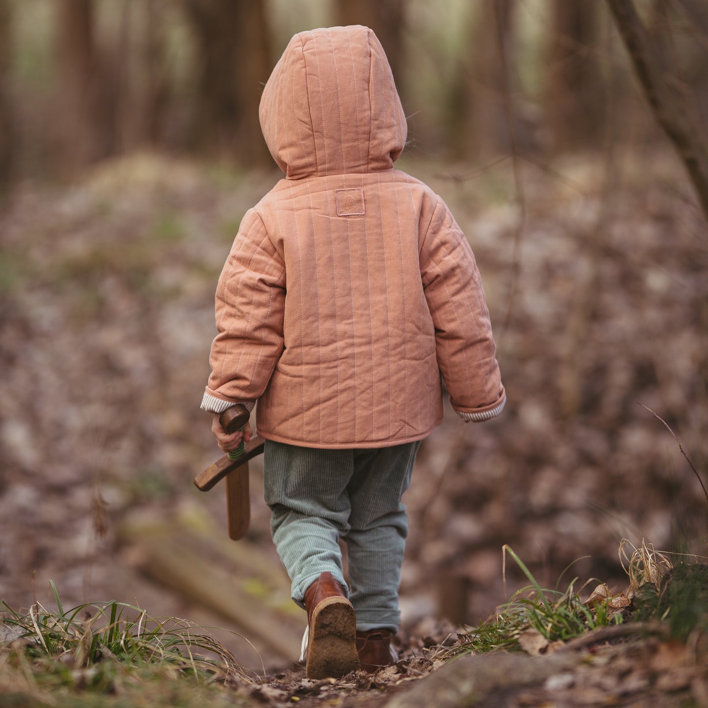 leichte Steppjacke mit Kapuze