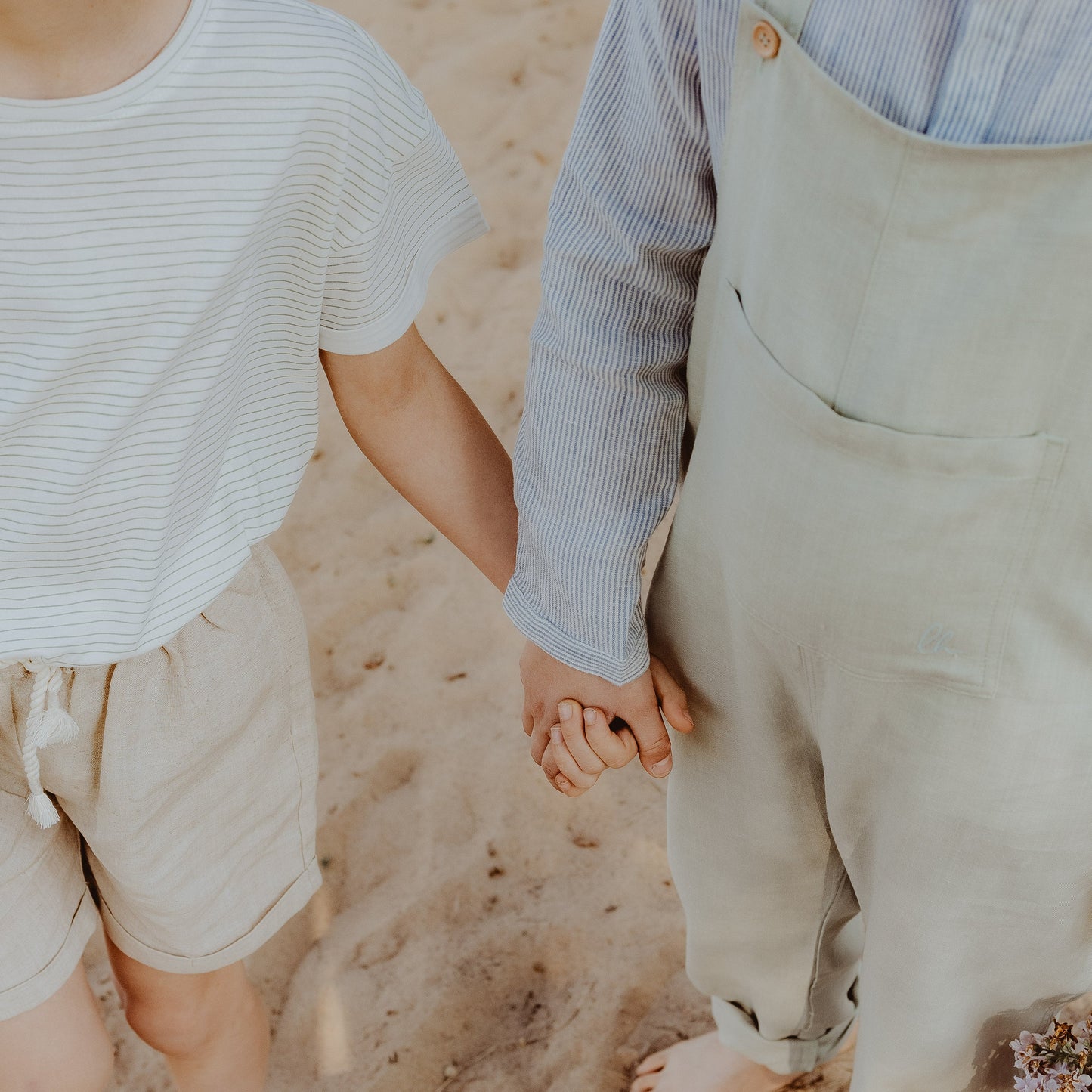 sommerliche Shorts mit Zugband