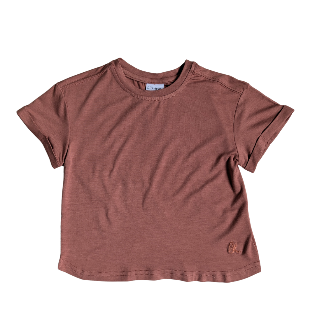 weiches T-shirt aus Bambus – lille havn