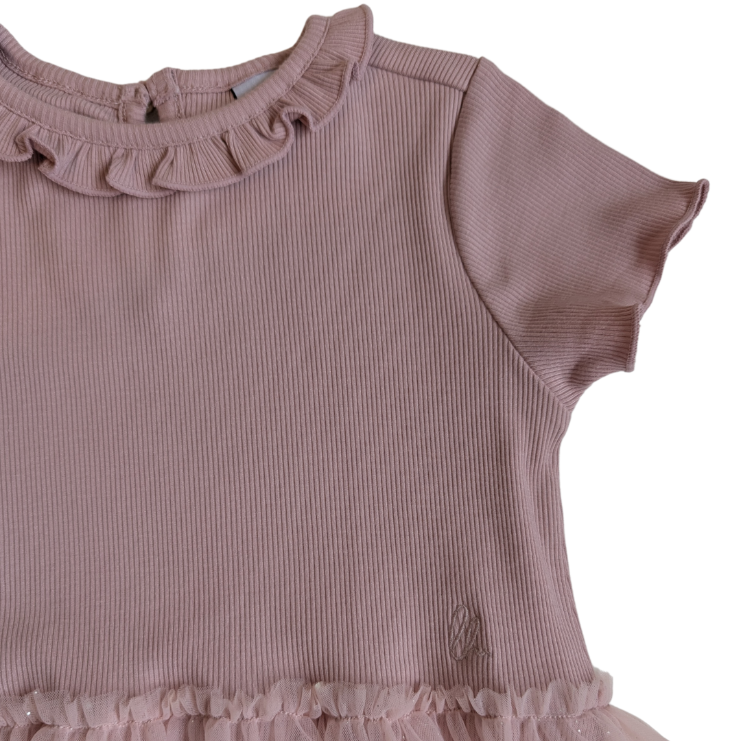 sommerliches Tüllkleid aus Bambus
