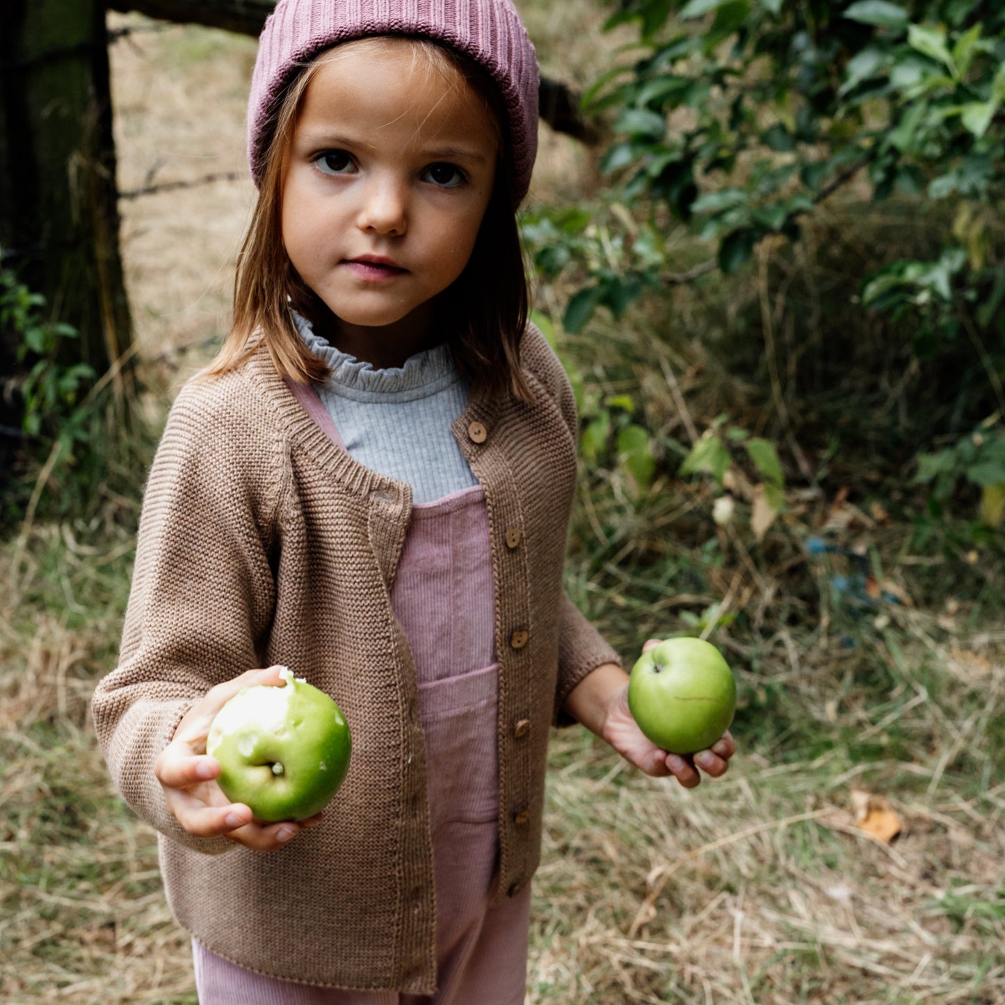 Merino Strickjacke Kinder