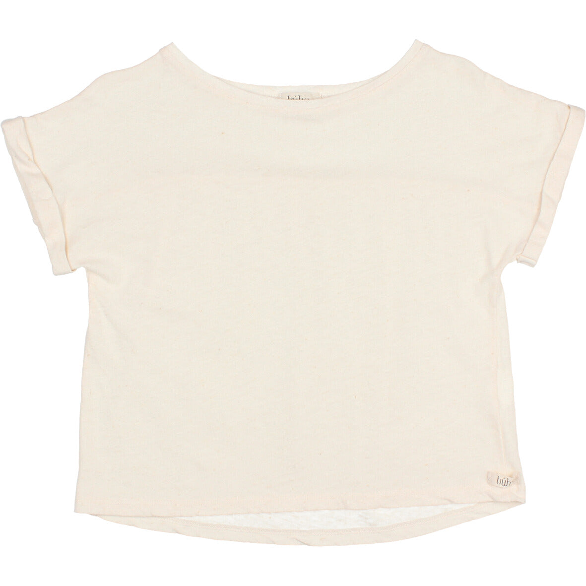 Mädchen T-shirt creme, talc, Buho