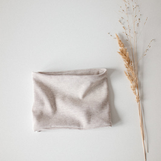 Loopschal beige